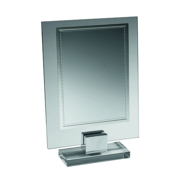 Placa Homenaje Metacrilato 23x16cm 990B Detalle Bordes