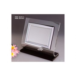 Placa Homenaje Metacrilato-Aluminio 23x19cm 932B Bordes Gruesos Detallados