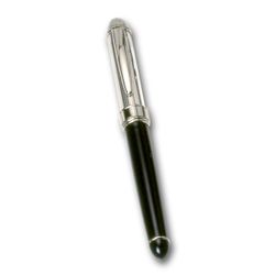 Bolígrafo Plata S135NK Negro Bicolor Plateado