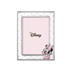 Porta fotos Disney D762/3LBI Baby Minnie Rosa 9x13cm