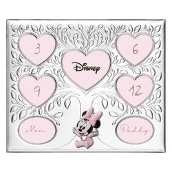 Porta fotos Disney D763/6LBI Baby Minnie Primer Año Rosa 31x26cm