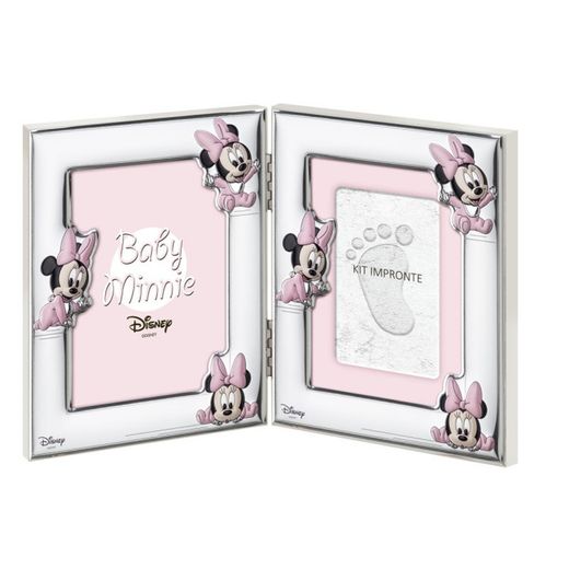 Porta Fotos Doble Petjada Baby Minnie D561/3LRA 9X13 Disney