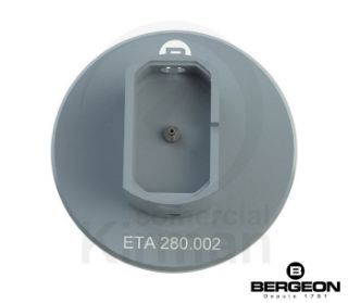 Portamáquina Bergeon Aluminio 48149 Para Colocar Agujas ETA 280.002