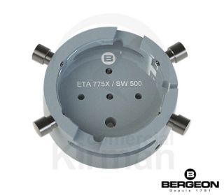 Portamáquina Bergeon Aluminio 48160 Para Colocar Agujas ETA 775X