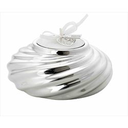 Portavelas 10x5cm Latón 2202-02 Plateado