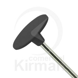 Pulidor Montado 23x1mm 17264 Disco Negro Pulido Extra Grueso