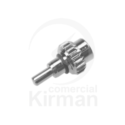 Pulsador Reloj Acero Cromado 238004 C. Botón Diámetro 2,50mm x (T 500mm L 8,30mm)