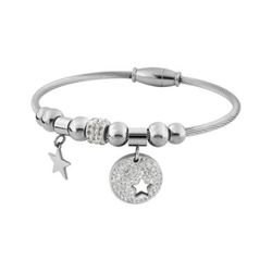 Pulsera Acero Argyor-MRM (AC)403310 Estrellas Y Circonitas