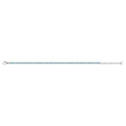 Pulsera Acero Argyor-MRM (AC)403315 Eslabones Circonitas Azules