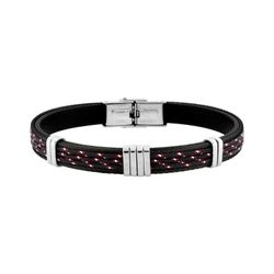 Argyor-MRM (AC)403329 Steel Bracelet Black Rope With Red