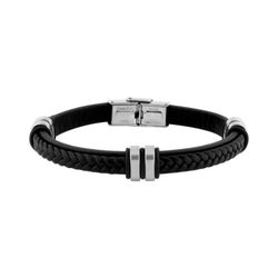 Polsera Acer Argyor-MRM (AC)403362 Pell Negra Trenada