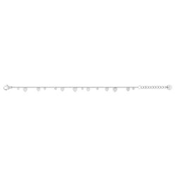 Pulsera Acero Argyor-MRM (AC)403369 Eslabones Corazones Colgantes