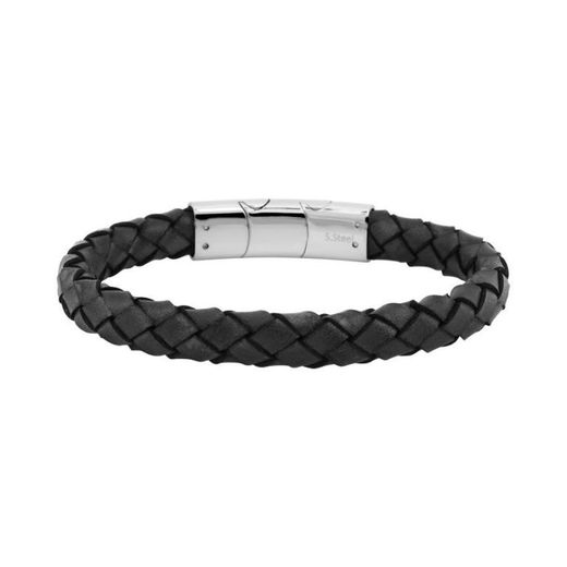 Bracelet en acier tressé noir Argyor-MRM (AC)403427