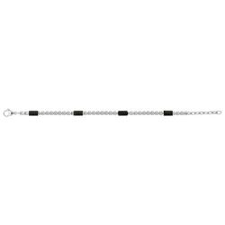 Pulsera Acero Argyor MRM (AC)403A05 Plaqué Negro