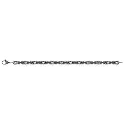 Pulsera Acero Argyor MRM (AC)403A09 Eslabones En Brillo