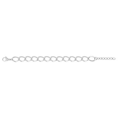 Pulseira de elos de aço Argyor-MRM (AC)431084B