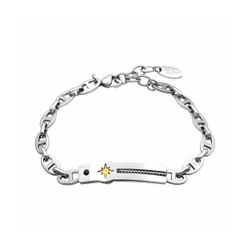 Pulsera Acero B23062 Esclava Con Estrella