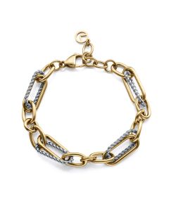 Pulsera Acero Bicolor Dorado Viceroy 14288P01019 Eslabones