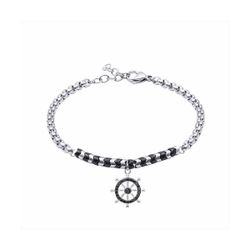 Pulsera Acero Bicolor Negro B20074BK Timón