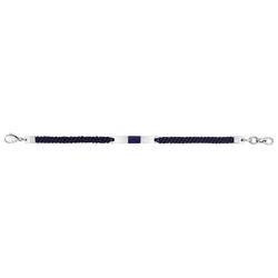 Pulsera Acero Cargo (AC)C43055 Piel Azul Trenzada
