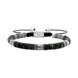 Pulsera Acero Cargo (AC)C43067 Piedras Grises
