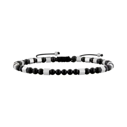 Polsera Acer Daurat Argyor-MRM (AC)403373 Macramé Pedres Negres
