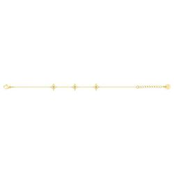 Pulsera Acero Dorado Argyor-MRM (AC)403382 Eslabones Estrellas