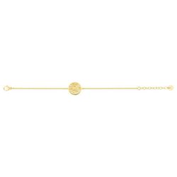 Pulsera Acero Dorado Argyor-MRM (AC)403385 Eslabones Circulo