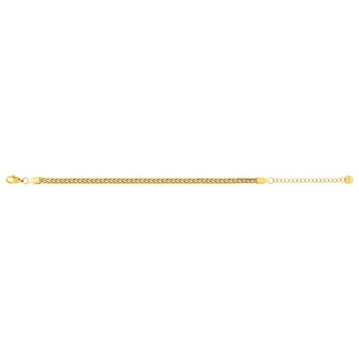 Argyor-MRM (AC)403432 Gold Steel Link Bracelet