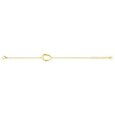 Pulsera Acero Dorado Argyor-MRM  (AC)403448 Eslabones