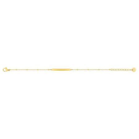 Argyor-MRM (AC)403621 Gold Plated Links Bracelet