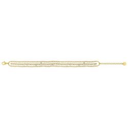 Pulsera Acero Dorado Argyor MRM (AC)403A29 Plaqué Howlita
