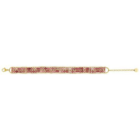 Pulsera Acero Dorado Argyor MRM (AC)403A30 Plaqué Rododita