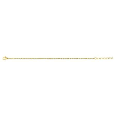 Bracelet à maillons en acier doré Argyor-MRM (AC)431069B