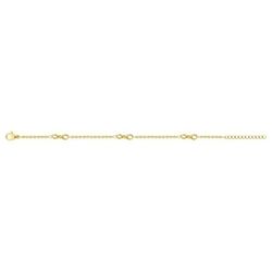 Pulsera Acero Dorado  Argyor-MRM  (AC)431074B Eslabones