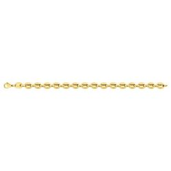 Pulsera Acero Dorado Argyor-MRM  (AC)431098B Eslabones