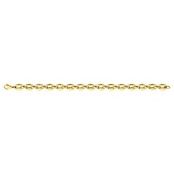 Pulsera Acero Dorado Argyor-MRM  (AC)431100B Eslabones