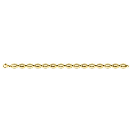 Pulsera Acero Dorado Argyor-MRM  (AC)431100B Eslabones