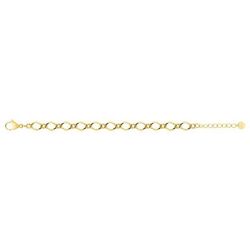 Pulsera Acero Dorado Argyor-MRM  (AC)431237B Eslabones