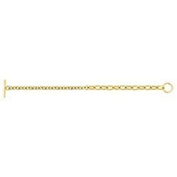 Pulsera Acero Dorado Argyor-MRM  (AC)431239B Eslabones