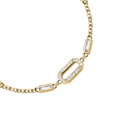 Pulsera Acero Dorado Karl Lagerfeld Mujer KLAYC20 Circonitas