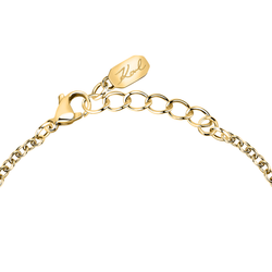 Pulsera Acero Dorado Karl Lagerfeld Mujer KLAYC20 Circonitas