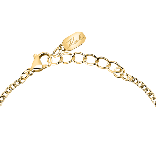 Pulsera Acero Dorado Karl Lagerfeld Mujer KLAYC20 Circonitas