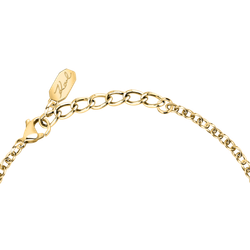 Pulsera Acero Dorado Karl Lagerfeld Mujer KLBJW05 Corazón Circonitas