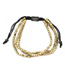 Pulsera Acero Dorado Liska Mujer SHA133-G Triple