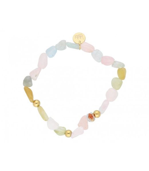 Pulsera Acero Dorado Liska Mujer SHA135-MRG Morgan Stone