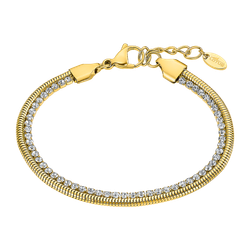 Pulsera Acero Dorado Lotus Style Mujer LS2576-2/2 Circonitas