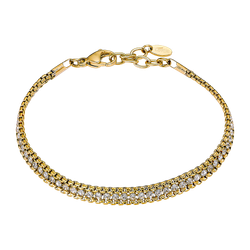 Pulsera Acero Dorado Lotus Style Mujer LS2600-2/2 Árbol De La Vida Circonitas