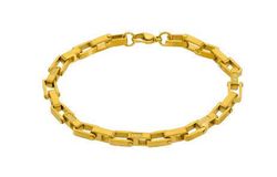 Pulsera Acero Dorado Marea Hombre C00103/515 Lisa