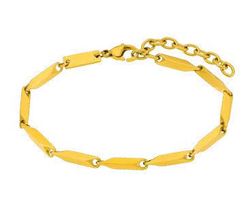 Pulsera Acero Dorado Marea Hombre C00103/525 Lisa